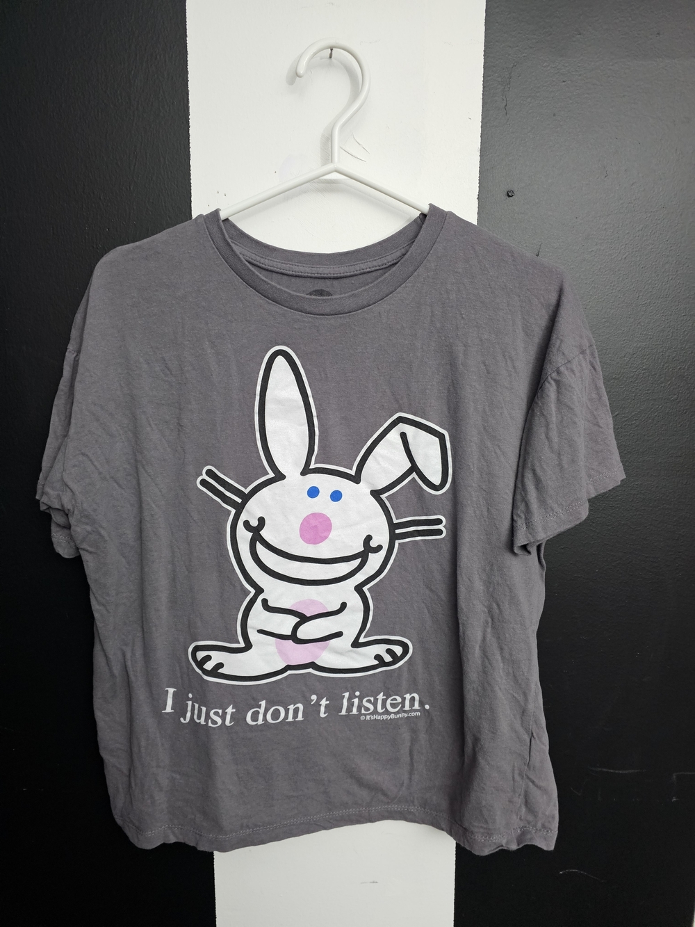 Emo Scene Y2k Greybhaooy Bunny Tee